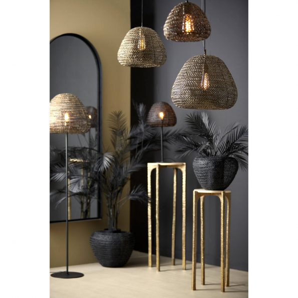 Industriële hanglamp Finou brons - Afbeelding 2