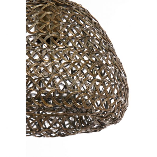Industriële hanglamp Finou brons - Afbeelding 3