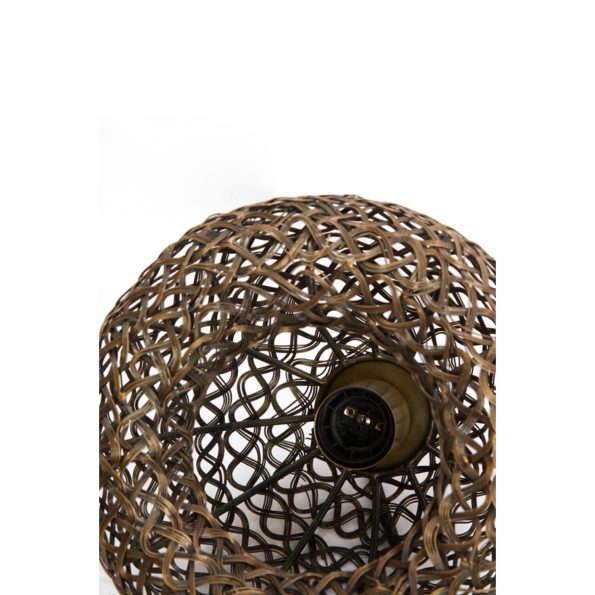 Industriële hanglamp Finou brons - Afbeelding 6
