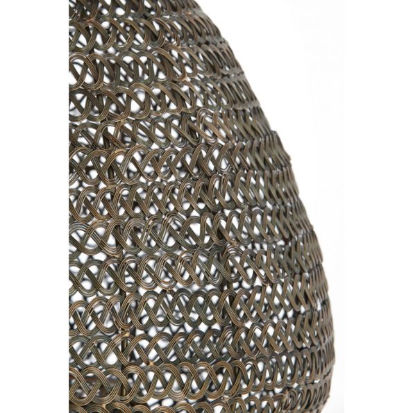 Industriële hanglamp Finou goud - Afbeelding 4