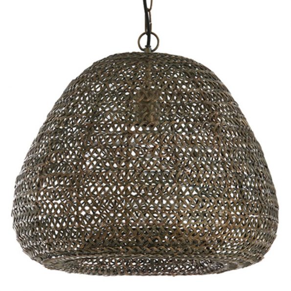 Industriële hanglamp Finou goud