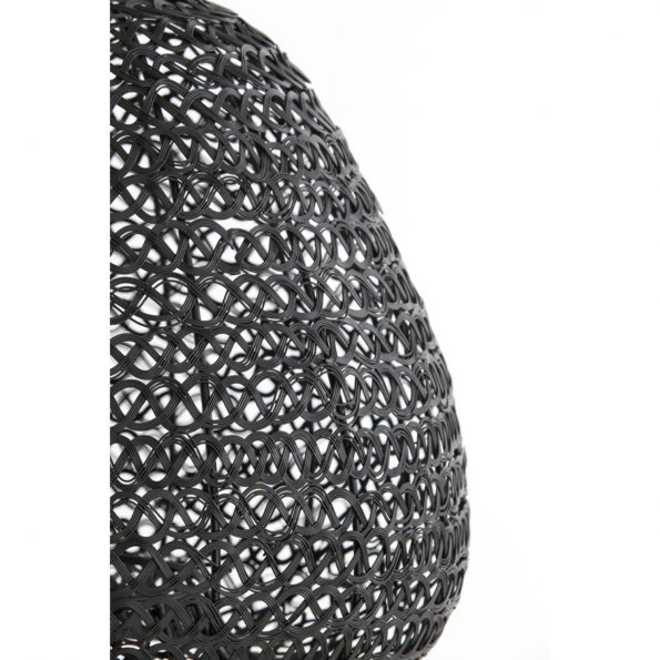 Industriële hanglamp Finou zwart - Afbeelding 4