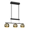Industriële hanglamp Fletcher messing