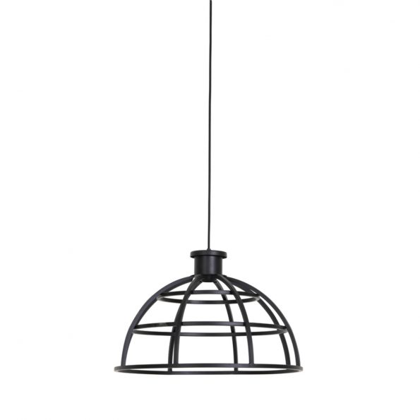 Industriële hanglamp Irini zwart - Afbeelding 2