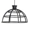 Industriële hanglamp Irini zwart