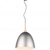 Industriële hanglamp Jagger nikkel ø 40 cm