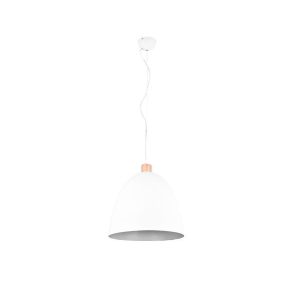 Industriële hanglamp Jagger wit ø 40 cm - Afbeelding 5
