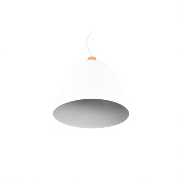 Industriële hanglamp Jagger wit ø 40 cm - Afbeelding 6