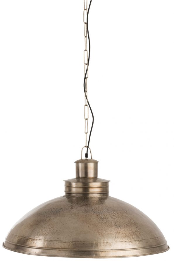 Industriële hanglamp Jagger zilver - Afbeelding 3