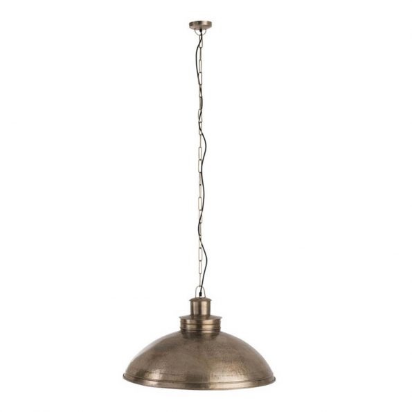 Industriële hanglamp Jagger zilver