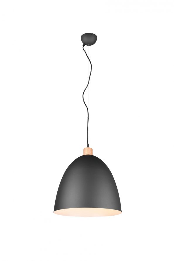 Industriële hanglamp Jagger zwart ø 40 cm