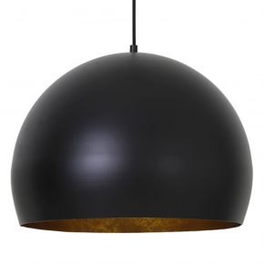 Industriële hanglamp Jaicey zwart