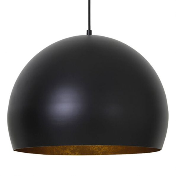 Industriële hanglamp Jaicey zwart
