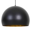 Industriële hanglamp Jaicey zwart