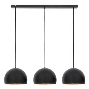 Industriële hanglamp Jaicey zwart