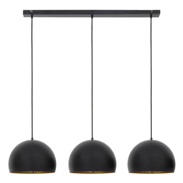 Industriële hanglamp Jaicey zwart