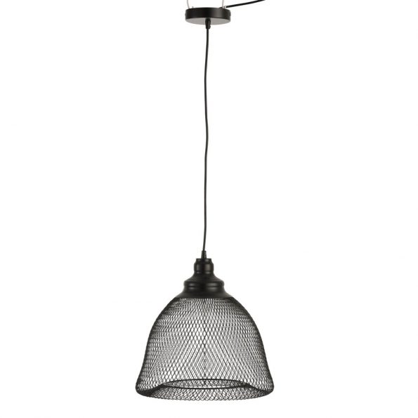 Industriële hanglamp Jake zwart - Afbeelding 2