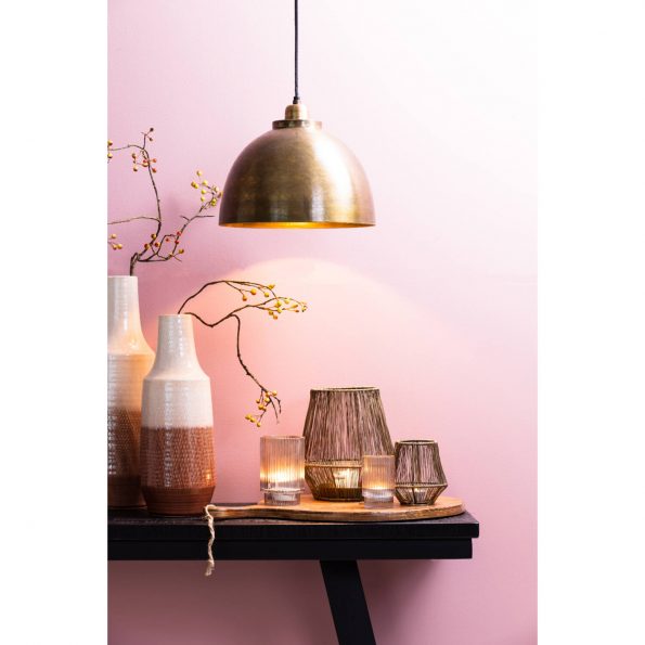 Industriële hanglamp Kylie brons - Afbeelding 5