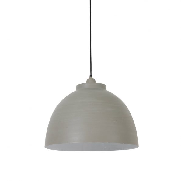 Industriële hanglamp Kylie grijs - Afbeelding 2