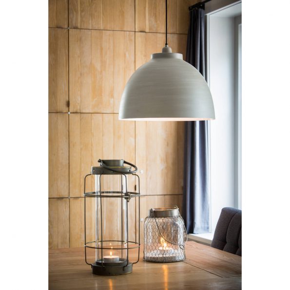 Industriële hanglamp Kylie grijs - Afbeelding 6