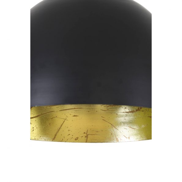 Industriële hanglamp Kylie zwart - Afbeelding 3