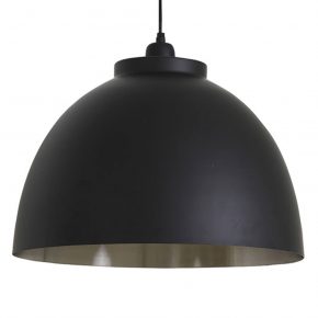 Industriële hanglamp Kylie zwart
