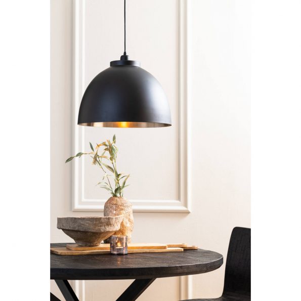 Industriële hanglamp Kylie zwart - Afbeelding 5