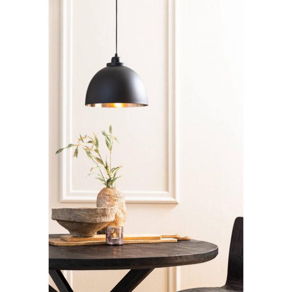 Industriële hanglamp Kylie zwart - Afbeelding 4
