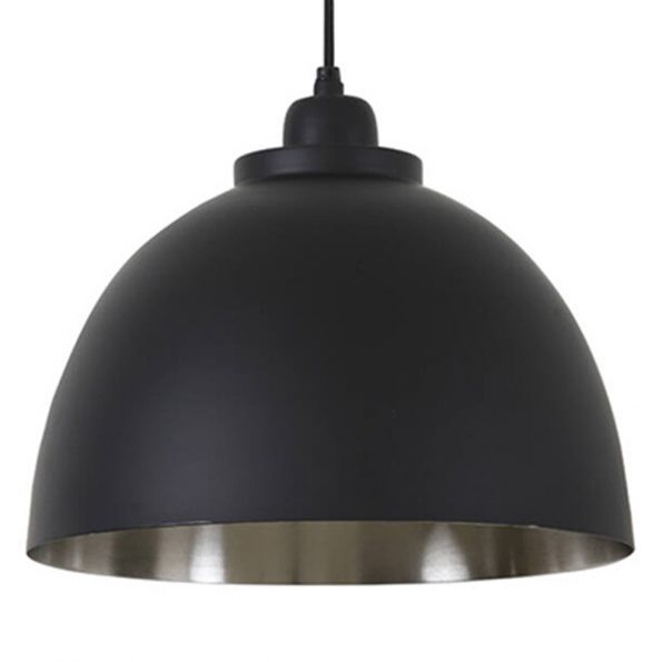 Industriële hanglamp Kylie zwart