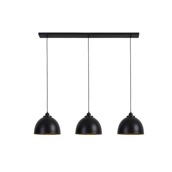 Industriële hanglamp Kylie zwart - Afbeelding 2