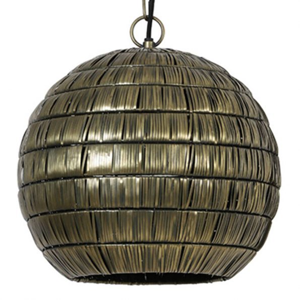 Industriële hanglamp Kymora goud