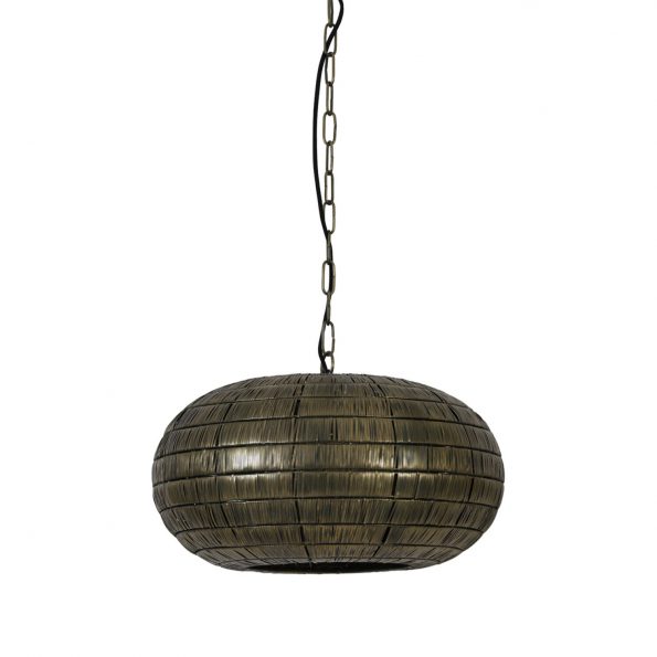 Industriële hanglamp Kymori brons - Afbeelding 2
