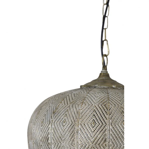 Industriële hanglamp Lavello goud - Afbeelding 4