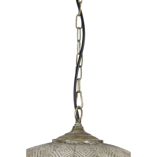 Industriële hanglamp Lavello goud - Afbeelding 4