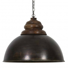 Industriële hanglamp Leia zwart