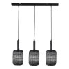 Industriële hanglamp Lekang zwart
