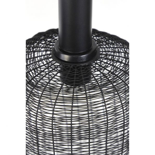 Industriële hanglamp Lekang zwart - Afbeelding 4