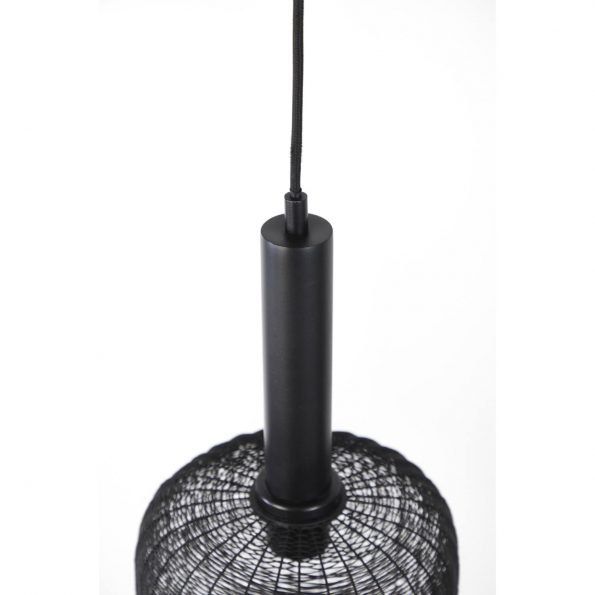 Industriële hanglamp Lekang zwart - Afbeelding 5