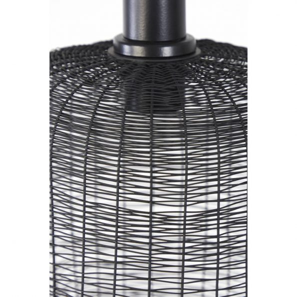 Industriële hanglamp Lekang zwart - Afbeelding 6