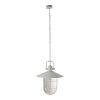 Industriële hanglamp Leo grijs