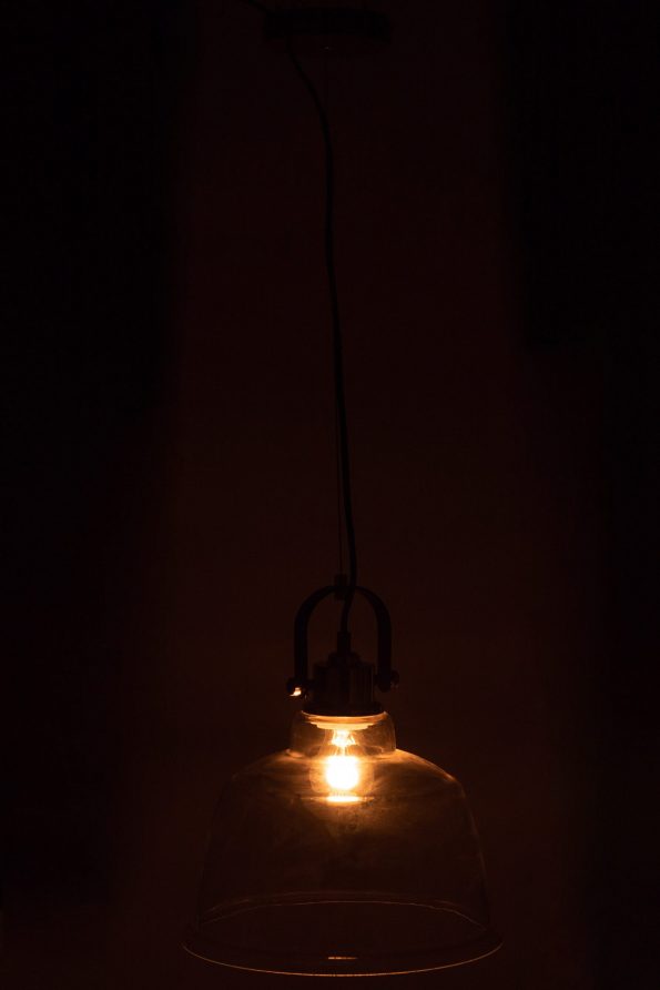 Industriële hanglamp Magali transparant - Afbeelding 4