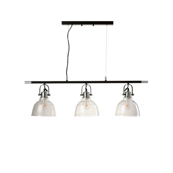 Industriële hanglamp Magali transparant - Afbeelding 2