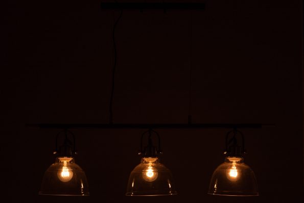 Industriële hanglamp Magali transparant - Afbeelding 4