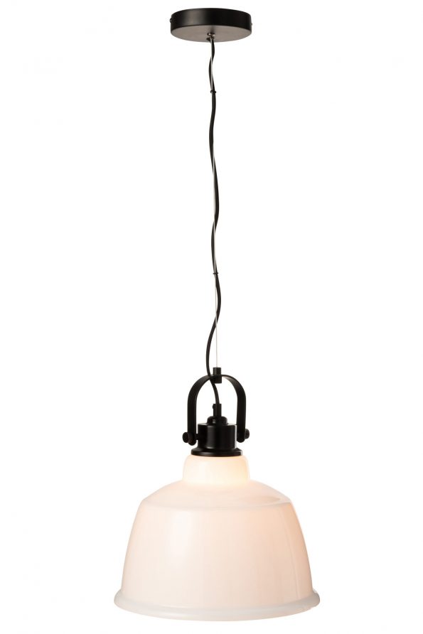 Industriële hanglamp Magali wit - Afbeelding 3