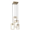 Industriële hanglamp Marley goud