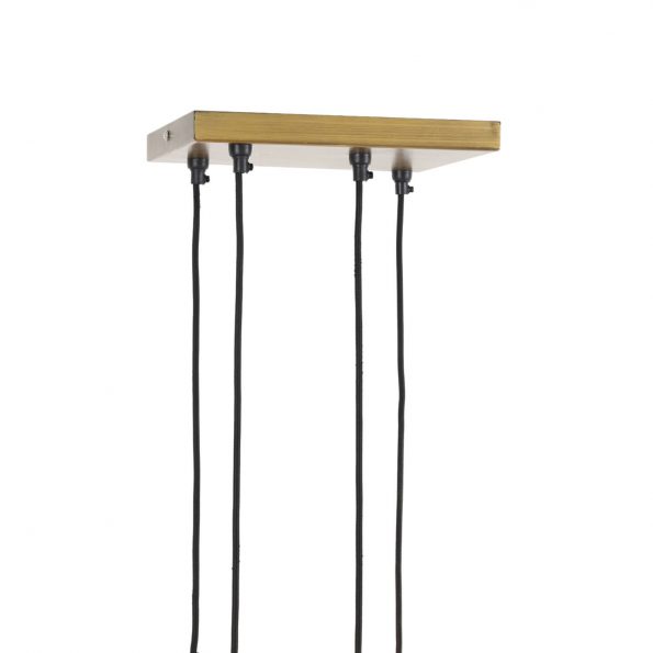 Industriële hanglamp Marley goud - Afbeelding 8