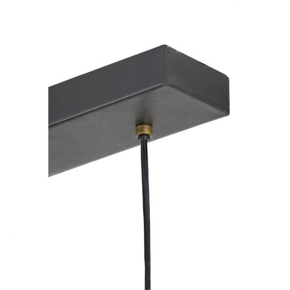 Industriële hanglamp Marley zwart - Afbeelding 8