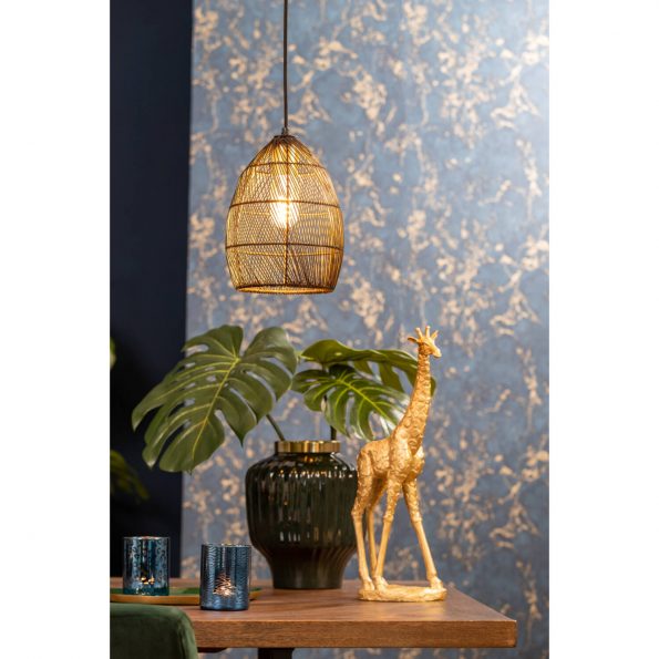 Industriële hanglamp Meya zwart - Afbeelding 3
