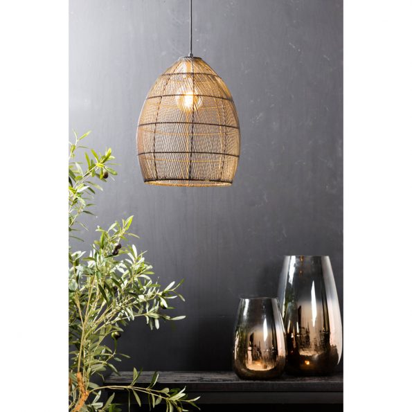 Industriële hanglamp Meya zwart - Afbeelding 3