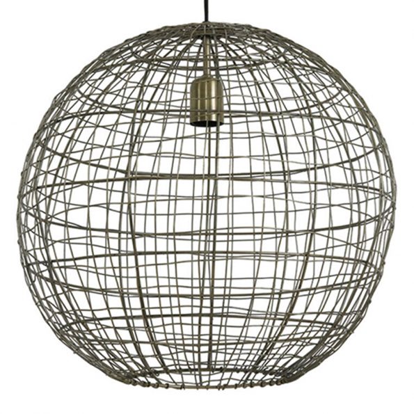 Industriële hanglamp Mirana goud